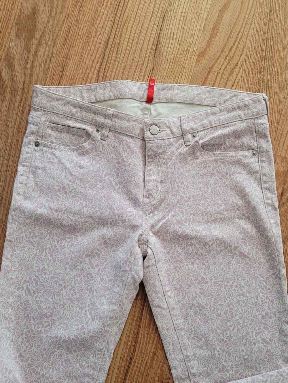 Uniqlo | Printed Skinny Jeans - Size 28